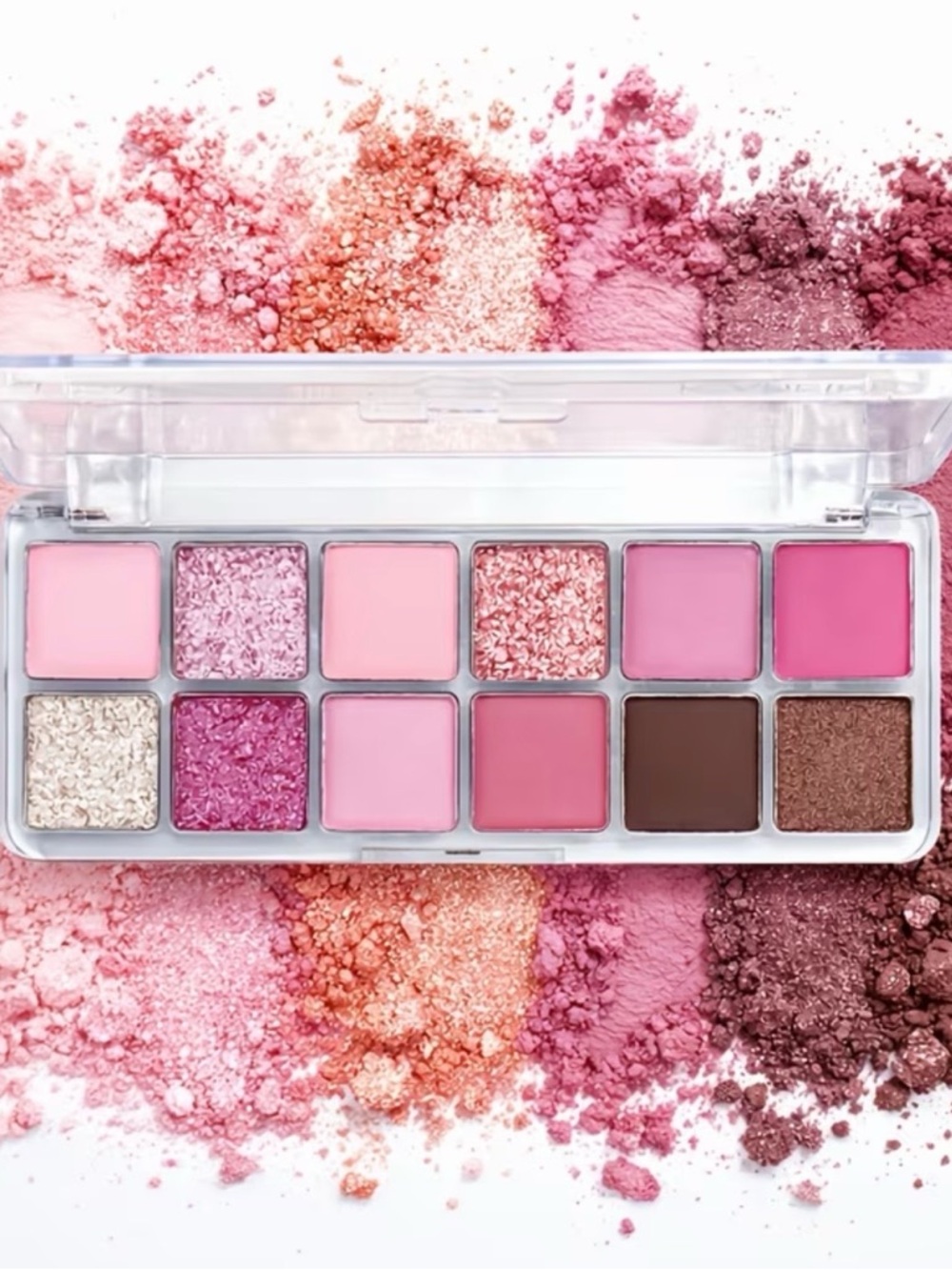 Kohl's Pink & Rose Eyeshadow Palette – Multi-Pink Shades